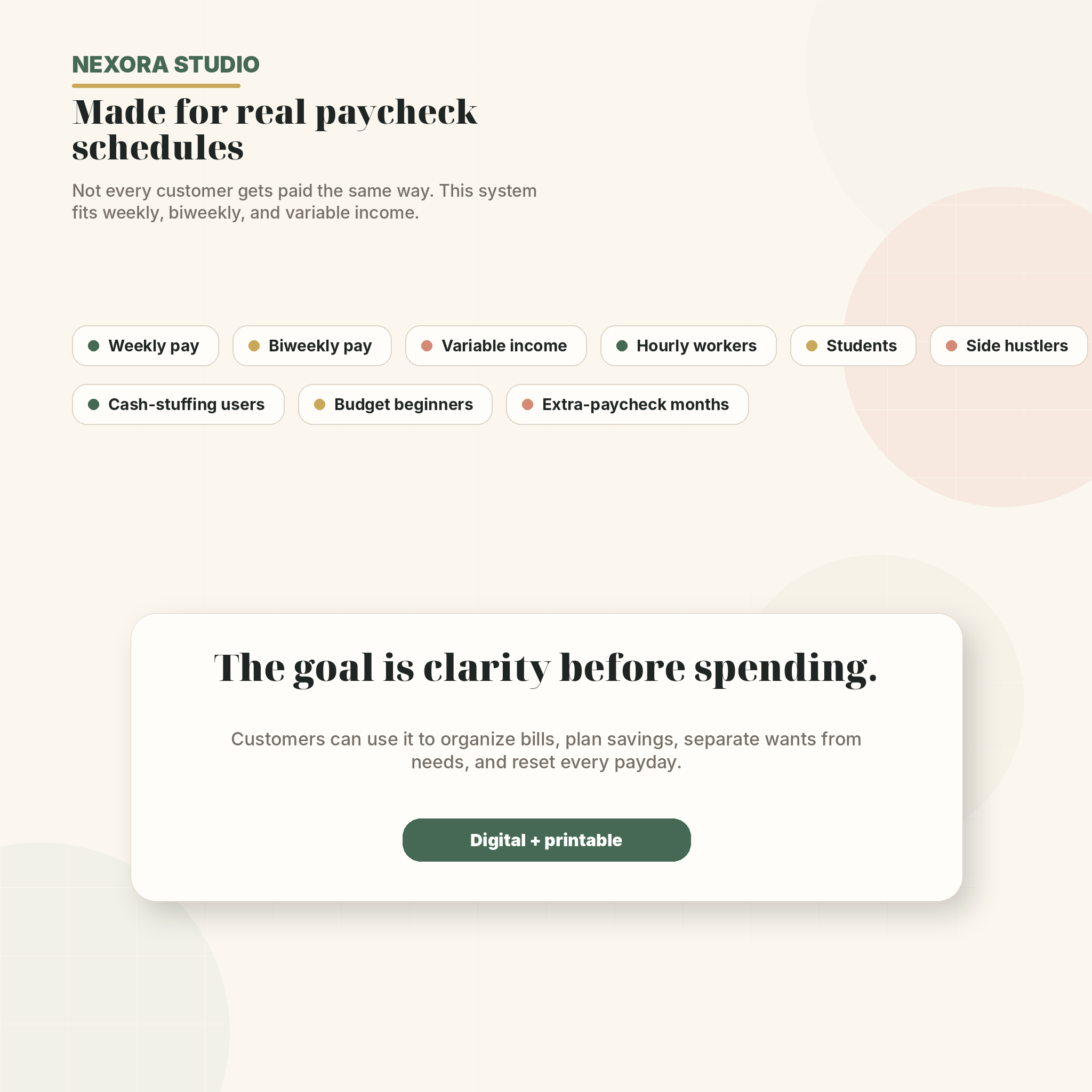 The Paycheck Reset Budget System